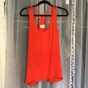 Parker silk tank
